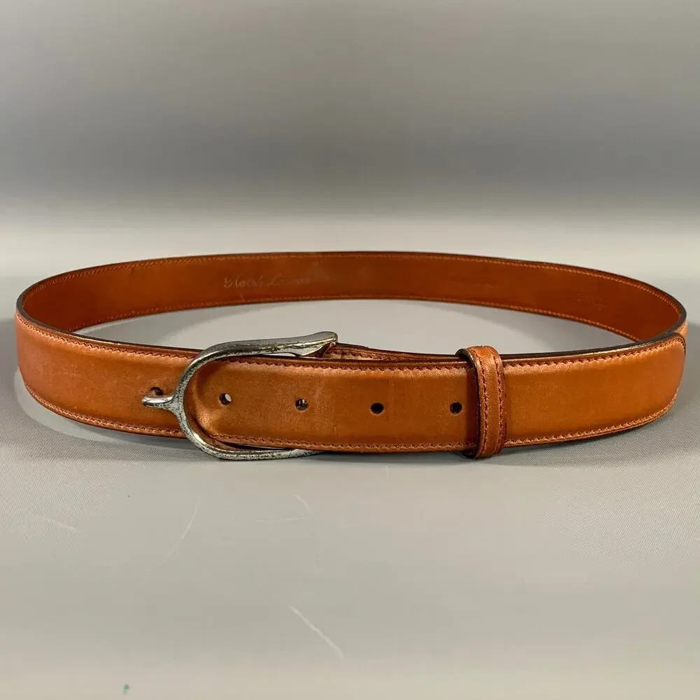 RALPH LAUREN Size 34 Brown Leather Belt